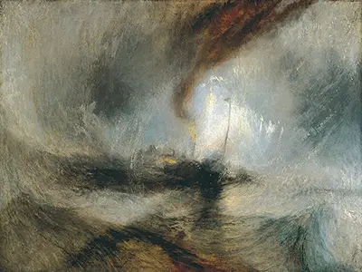 Snow Storm: Steam-Boat off a Harbour's Mouth William Turner